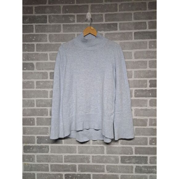 LOFT Sweater Women's XS Multi Color Confetti Knit Pullover Tunic Mock Neck XS - Picture 2 of 9